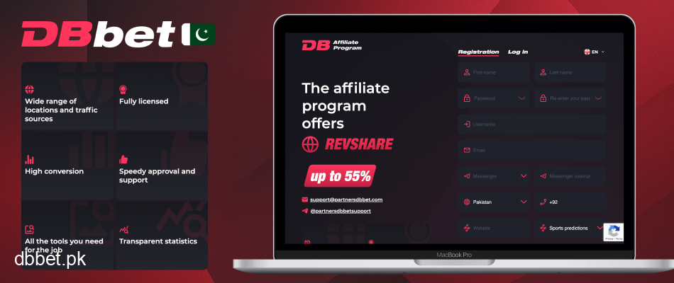 Earn with DBbet’s tiered affiliate program