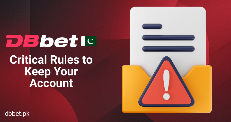 DBbet Account Safety Rules Guide