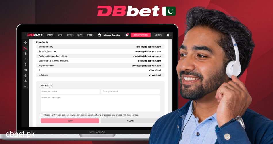24/7 DBbet customer support