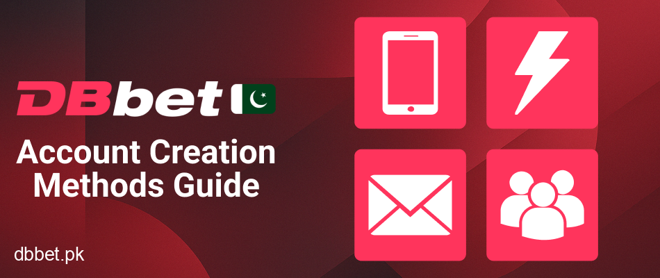 DBbet Account Signup Methods