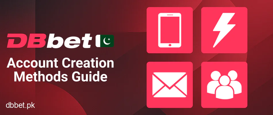 DBbet Account Signup Methods