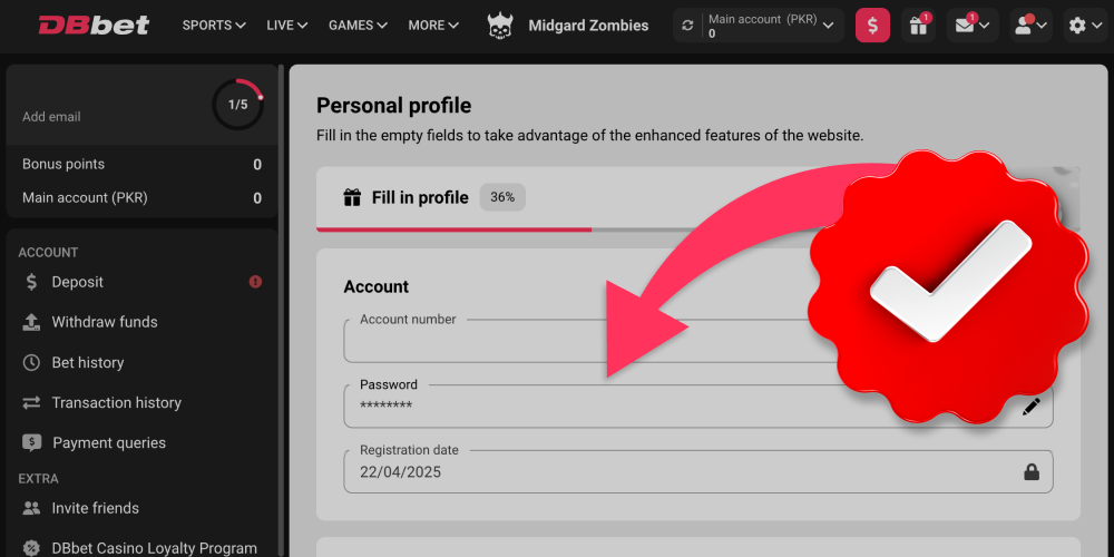 Confirm Account Details Accuracy