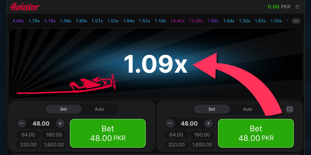 Watch Multiplier Climb Quickly