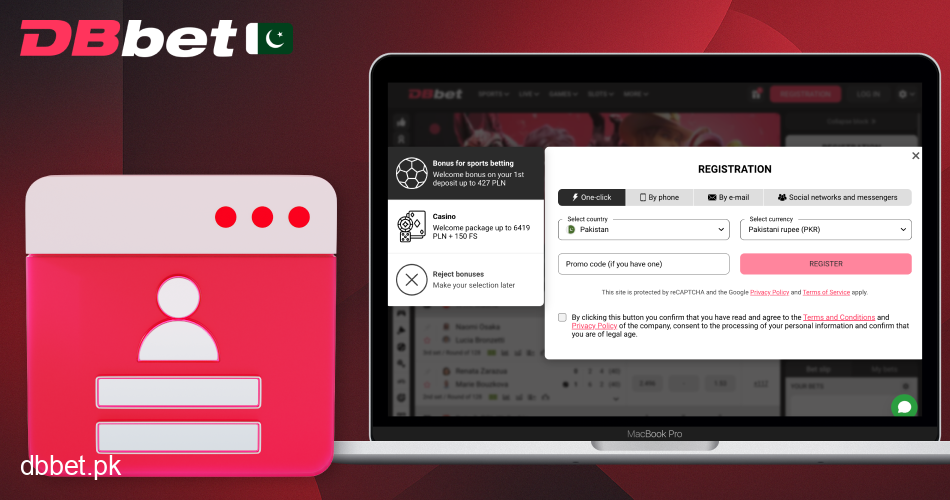 DBbet Registration Guide Pakistan