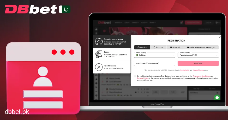 DBbet Registration Guide Pakistan