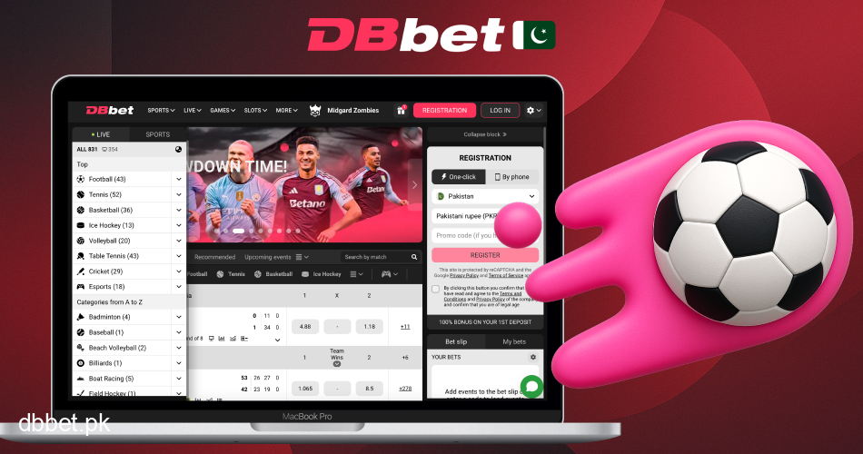 DBbet Football Betting Markets