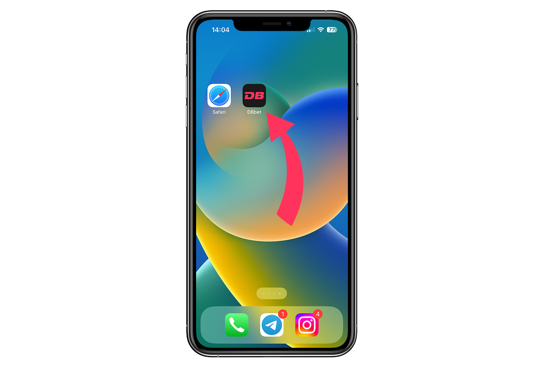 Launch DBbet app
