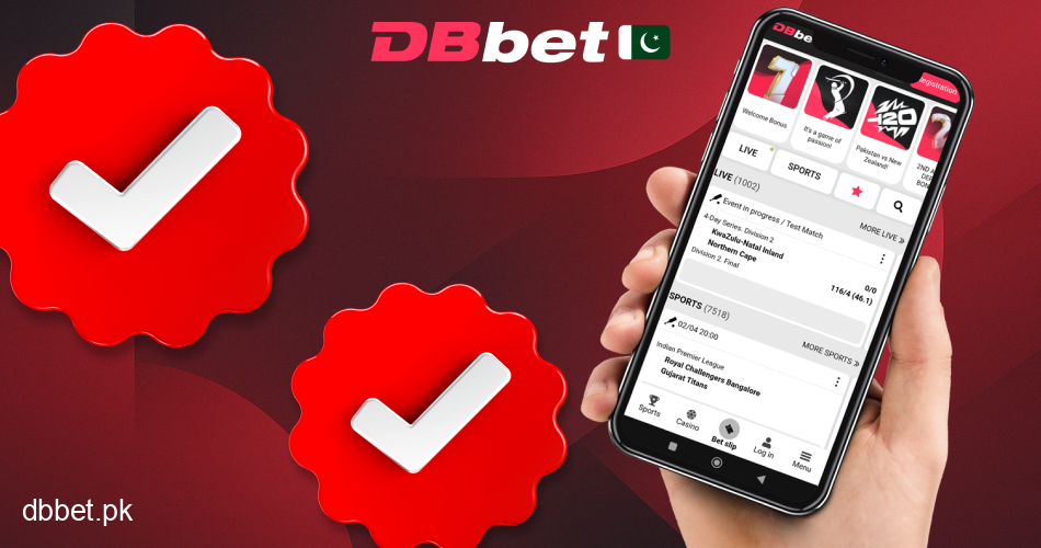 DBbet app perks for Pakistani users