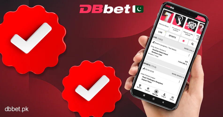 DBbet app perks for Pakistani users