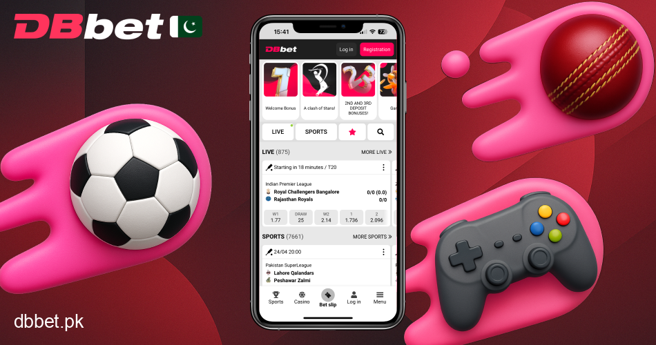 DBbet mobile app sportsbook features